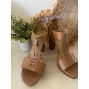 Michael Kohrs High Zipper Leather Sandals
